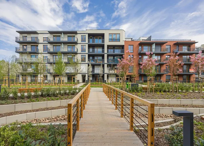 Apartamento Wonderful Close To Paley And Medicover With Garden View Varsovia